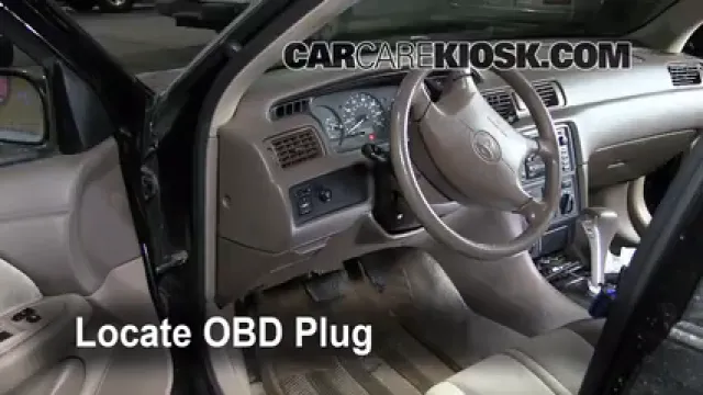 2000 Toyota Camry CE 2.2L 4 Cyl. Lumière « Check engine » du moteur Diagnostic